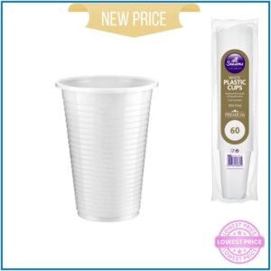 AS – 60PK Premium Drinking Cups 200ml (7oz)