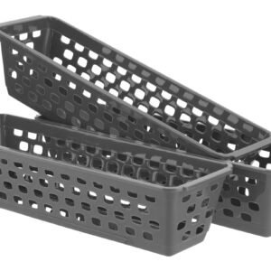 H+ Long Rectangular Storage Baskets – 3 PC
