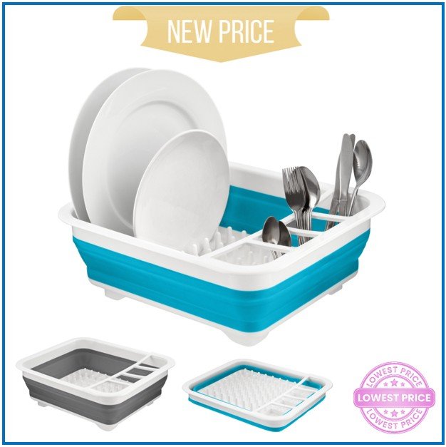 H+ Collapsible Dish Rack