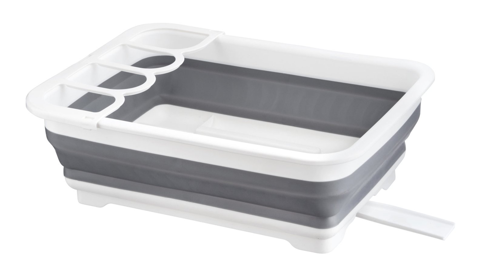 H+ Collapsible Dish Rack with Draining Extension - Image 3