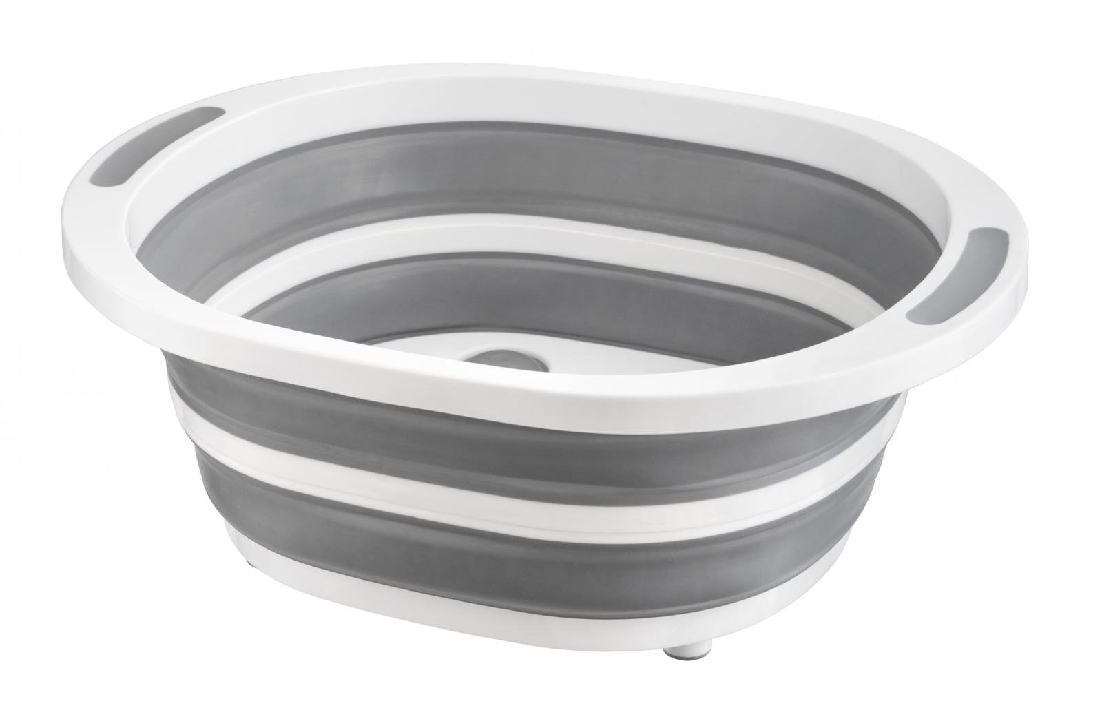 H+ Collapsible Washing up Bowl with Plugged Drain - Image 2
