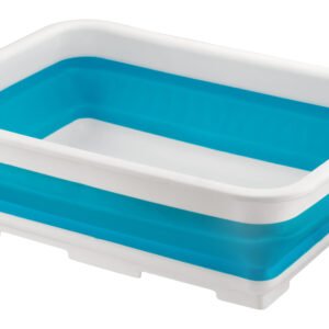 H+ 10L Collapsible Washing Up Bowl – BLUE
