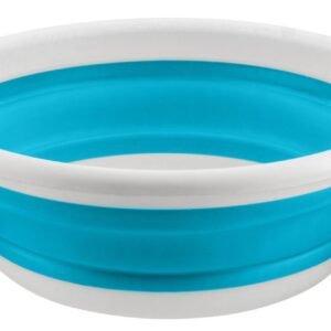 H+ Collapsible Round Wash Basin 38cm – BLUE