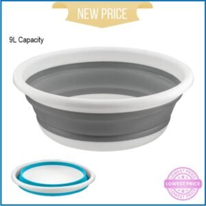 H+ Collapsible Round Wash Basin 38cm