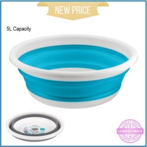 H+ Small Collapsible Round Wash Basin – 32cm