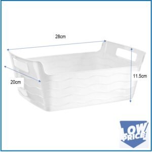 H+ Plastic Flexible Basket – Rectangular