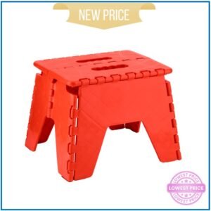 OSH – Folding Step Stool (RED ONLY)