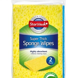 DL 2pk Large Cellulose Sponge Wipes – Extra Thick