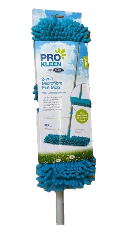 ProKleen – 2 in 1 Microfibtre Flat Mop