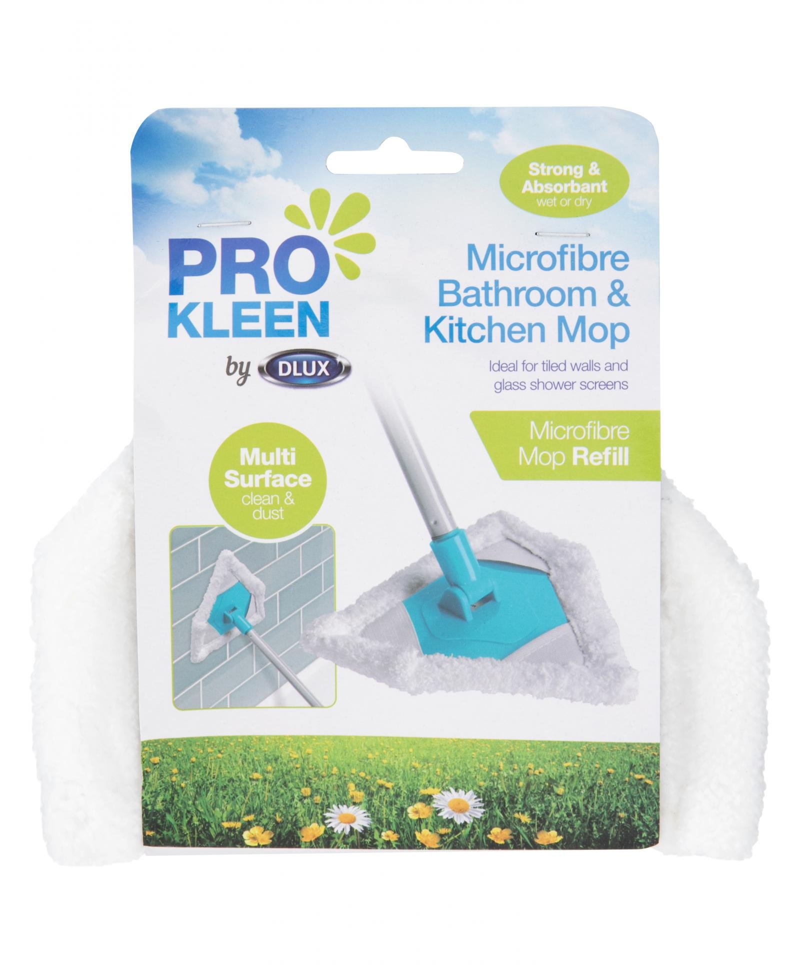 Pro Kleen – Microfibre Bathroom/Kitchen Mop Refill