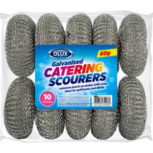 DL – 10pk Galvanised Catering Scourers