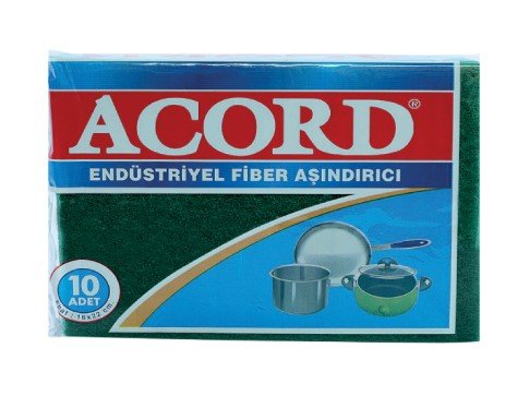 10 Large Scourers-Professonal Green Fibre