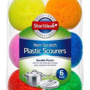 SW – 6pk Non Scratch Plastic Scourers