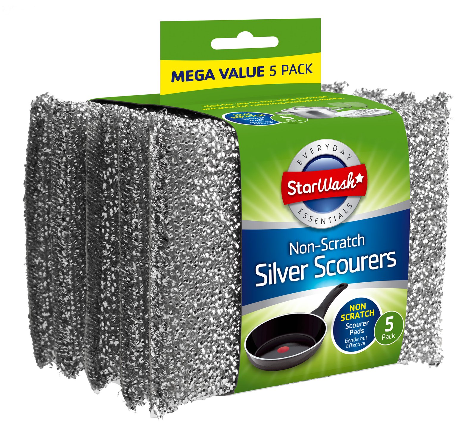 SW – 5pk Non Scratch Scourers