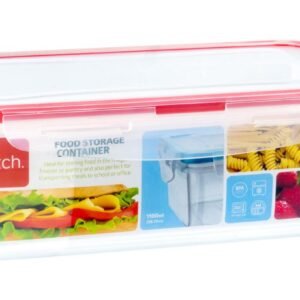 K- 1100ml Rectangular Click & Close Container