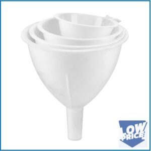 H+ 4PC Plastic Funnel Set
