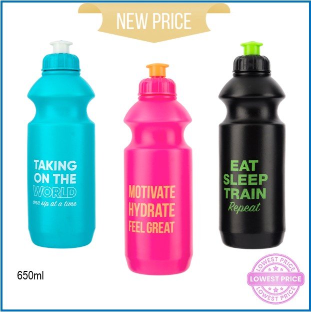 SZ Large Sports Water Bottle 650 ml