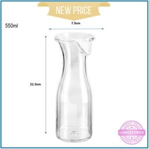 Strom Premium Plastic Carafe with Lid-550ml (20oz)