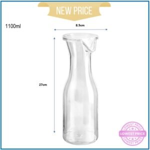 Strom Prem Plastic Carafe with Lid-1100ml (40oz)