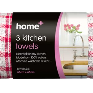 H+ 3pk Kitchen Towel