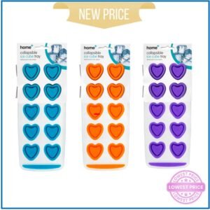 H+ Collapsible Ice Cube Tray – Hearts