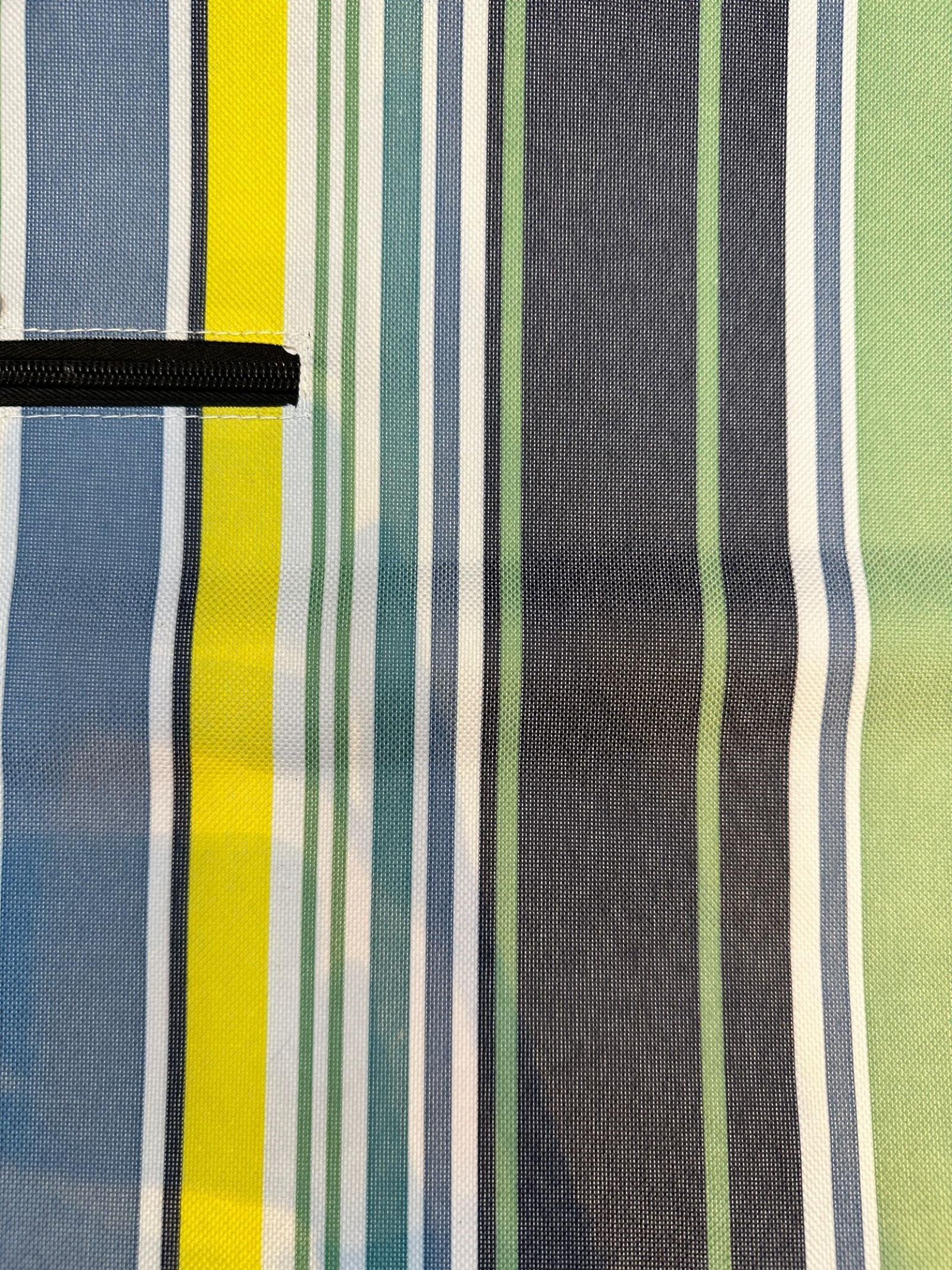 H+ Striped Picnic Cooler Bag - Image 3