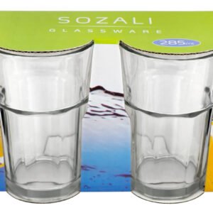 SZ Clear Glass Tumblers-2pk x 285 (10oz)