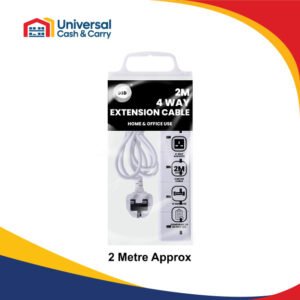 2m 4 Way Extension Cable