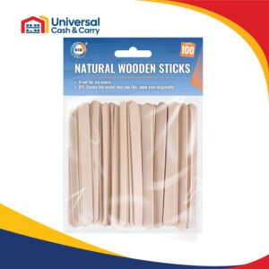 100pc Natural Wooden Sticks