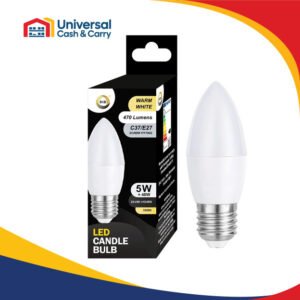 Warm White Led Candle Bulb 5W C37/E27