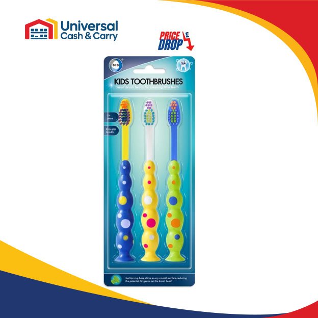 3pc Kids Toothbrushes