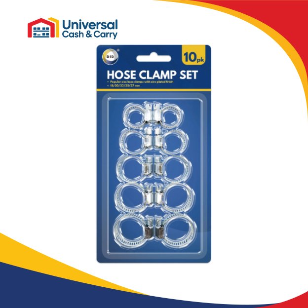 10pc Hose Clamp Set