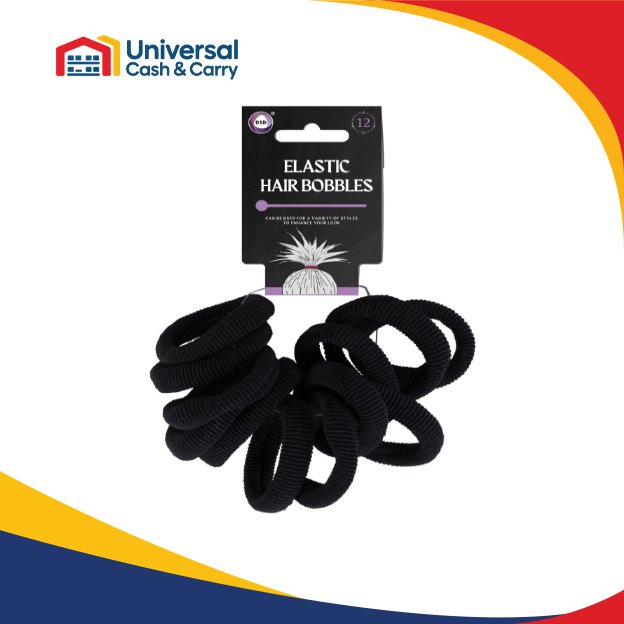12pc Elastic Hair Bobbles