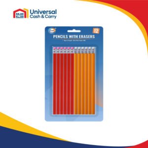 12Pk Pencils with Erasers
