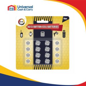 16pc Ag13 Button Cell Batteries