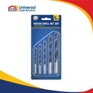 5pc Wood Drill Bit Set