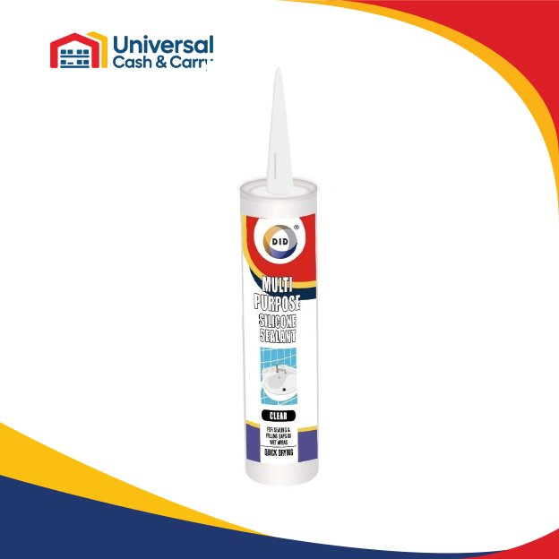 260ml Multi-Purpose Silicone Sealant (Clear)