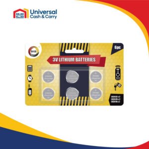 6pc 3V Lithium Batteries