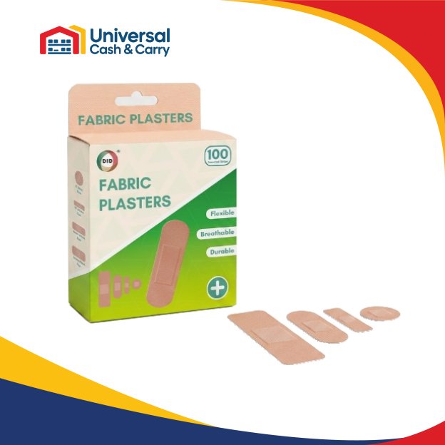 100pc Assorted Fabric Plasters - Image 2