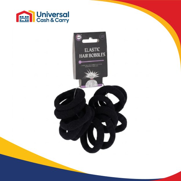 12pc Elastic Hair Bobbles - Image 2
