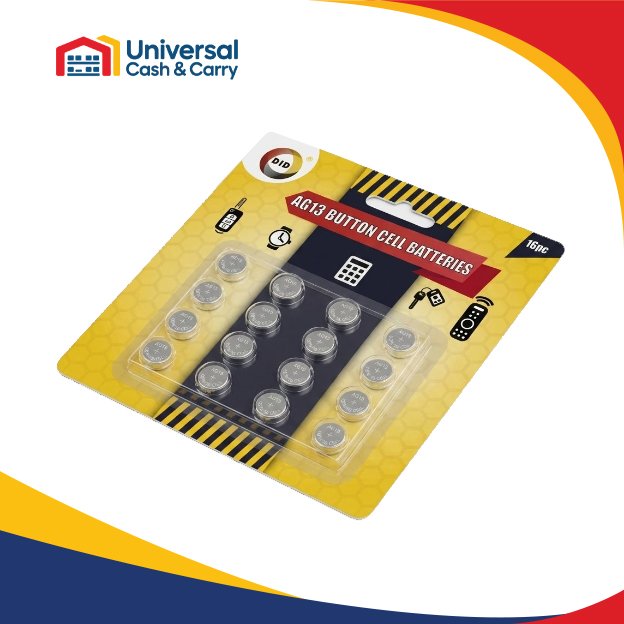 16pc Ag13 Button Cell Batteries - Image 2