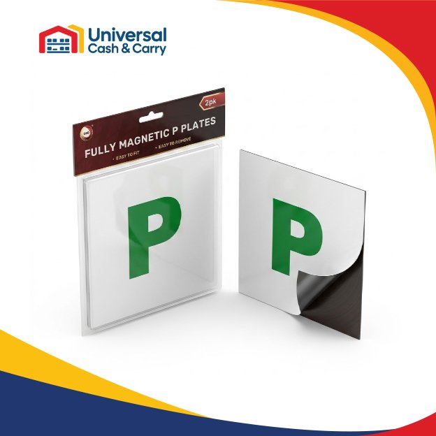 2pc Fully Magnetic P Plates - Image 2