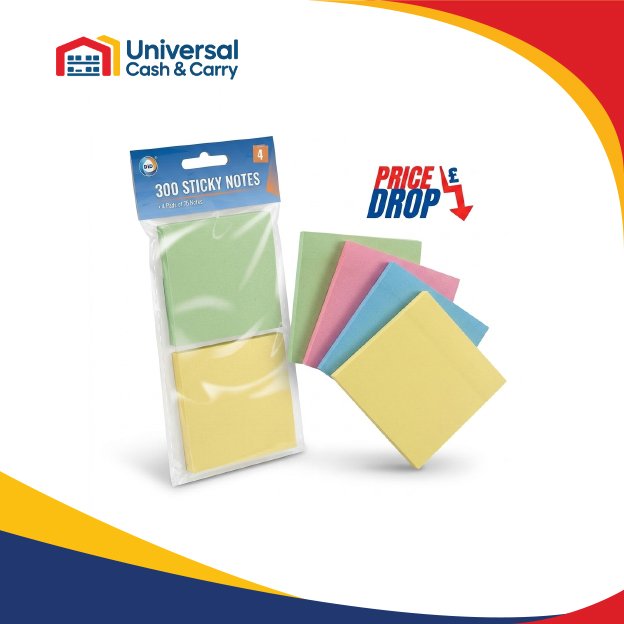 4pc 300 Sticky Notes - Image 2