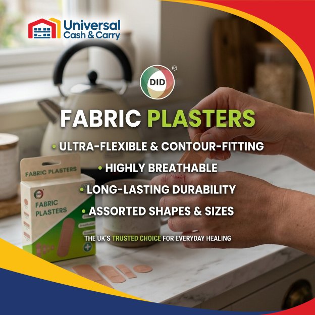 100pc Assorted Fabric Plasters - Image 3