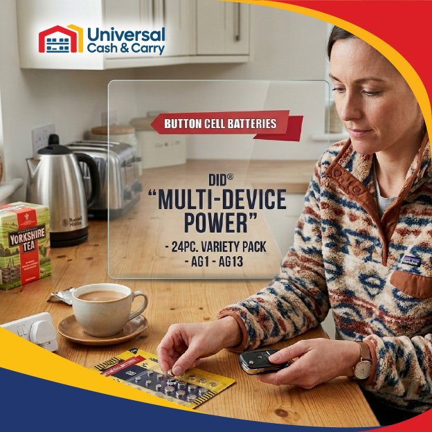 24pc Button Cell Batteries - Image 3