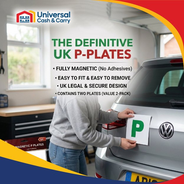 2pc Fully Magnetic P Plates - Image 3