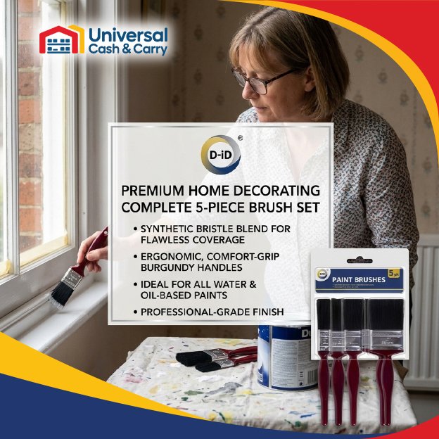 5pc Paint Brushes - Image 3