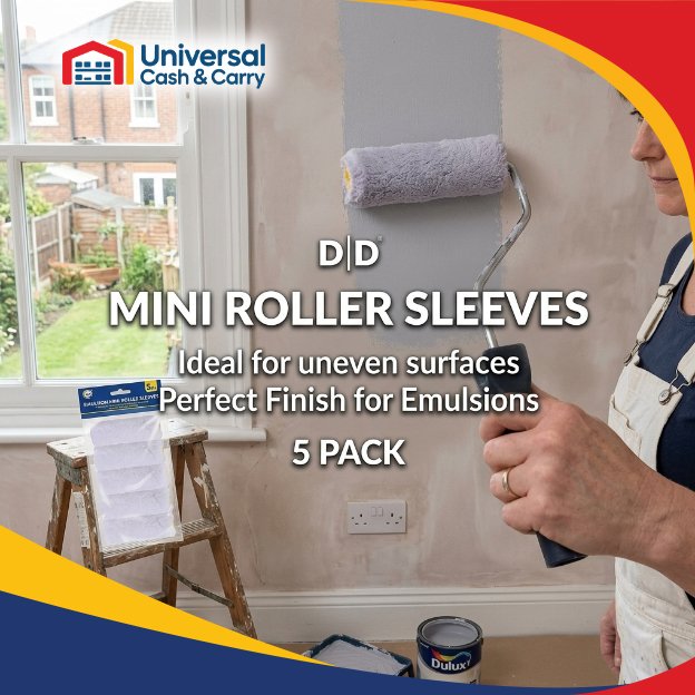 5Pk 4" Emulsion Mini Roller Sleeves - Image 3