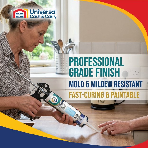 260ml Bathroom & Kitchen Sealant - Image 3