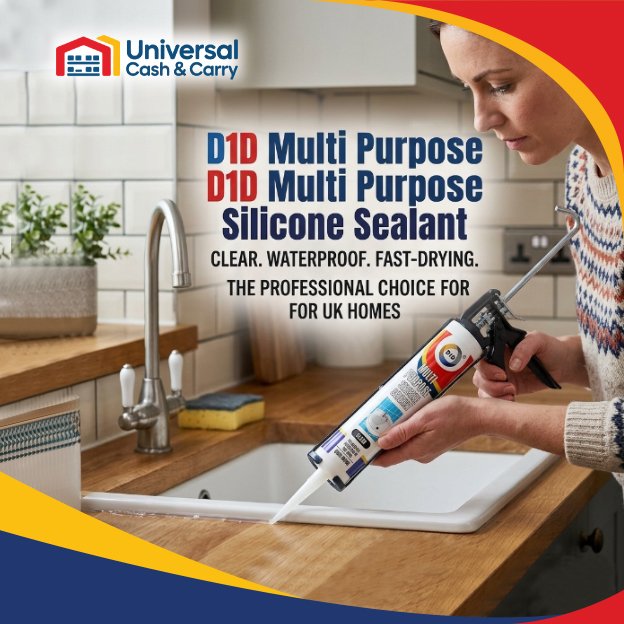 260ml Multi-Purpose Silicone Sealant (Clear) - Image 3